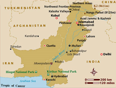 Allgemeine Information über Pakistan